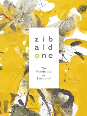 cover image of Zibaldone